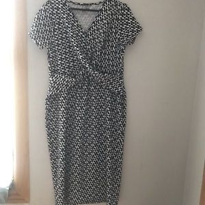 Asos black and white dress 👗